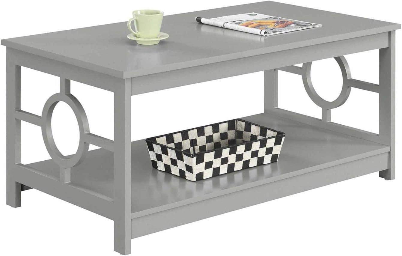 Ring Coffee Table, Gray