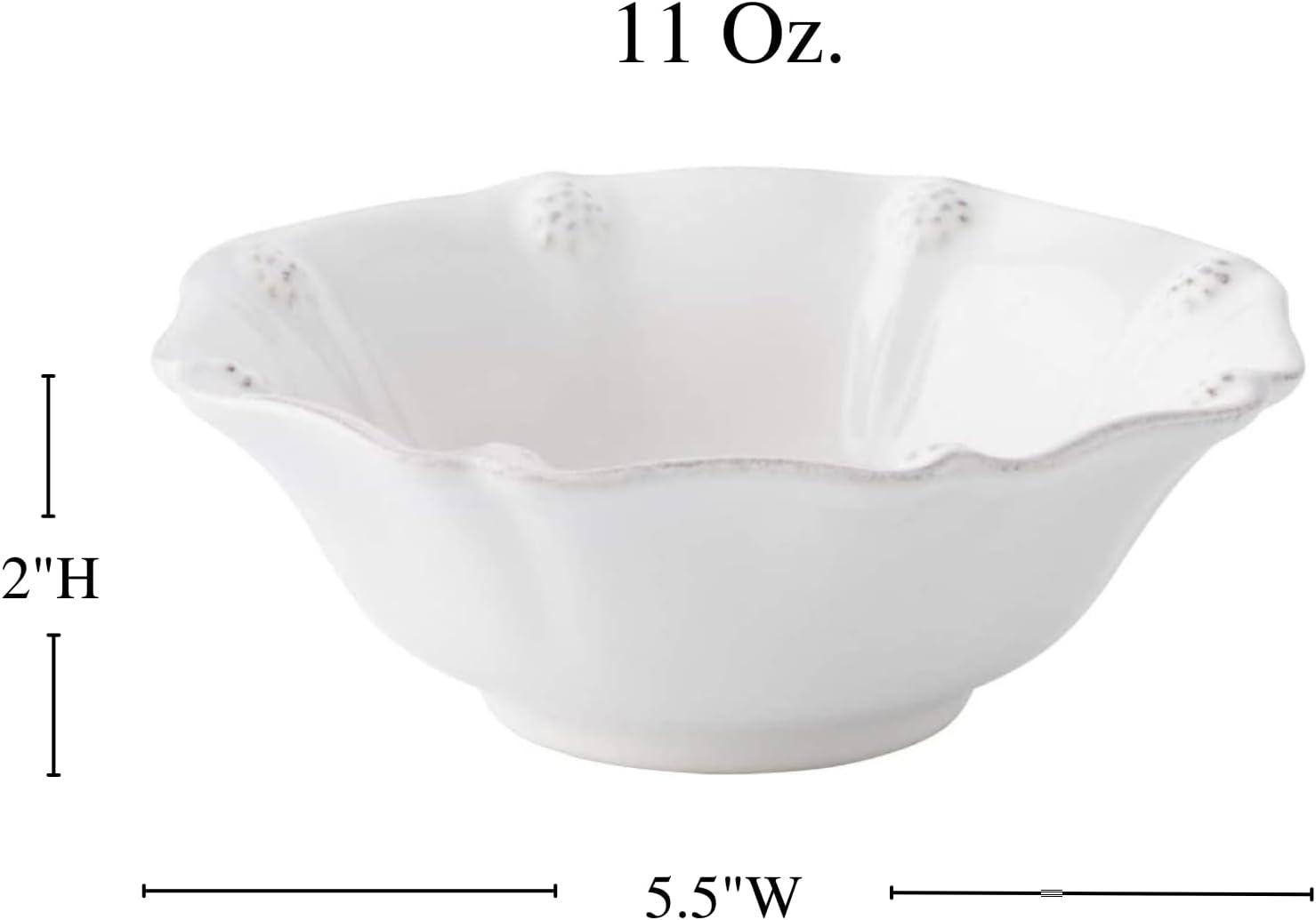 Berry & Thread Berry Cereal Bowl - Whitewash