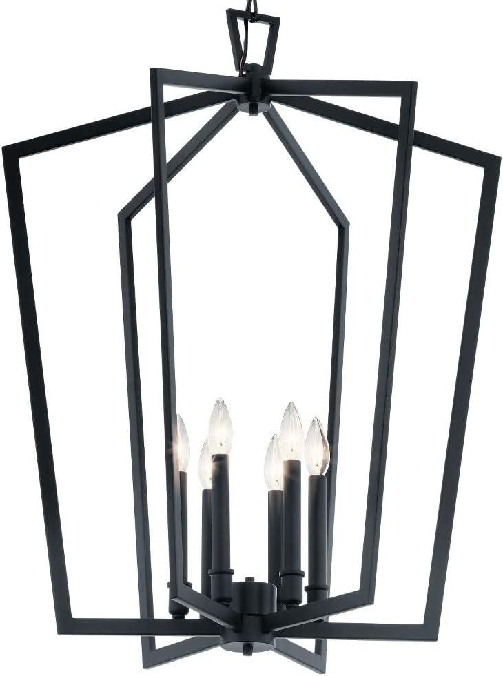 Kichler Lighting Abbotswell 6 - Light Pendant in  Black