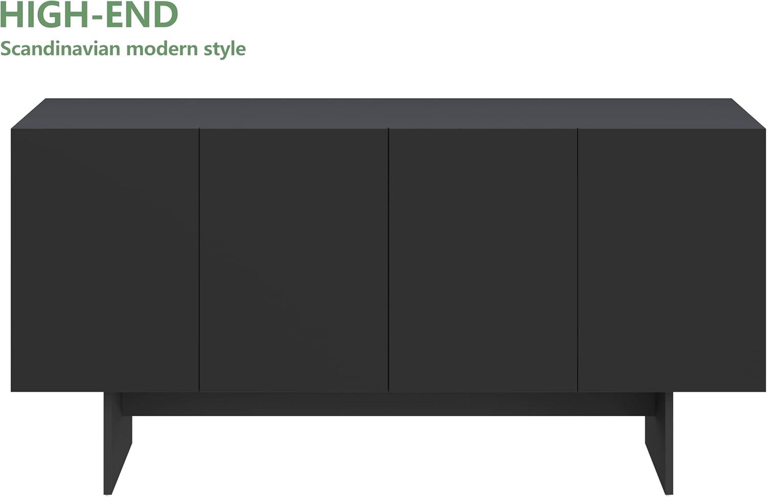 Tucker Murphy Pet™ Litter Box Enclosure for 2 Cats, Cat Litter Box Enclosure Furniture with Double Room