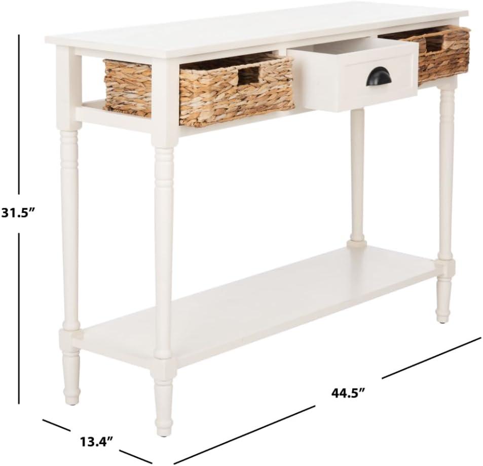 Christa Console - AMH5737B - Off-White - Safavieh Couture