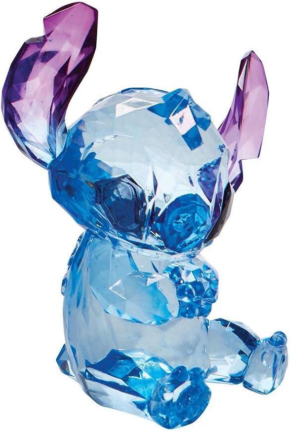 Stitch Blue and Purple Faceted Acrylic Figurine, 4"