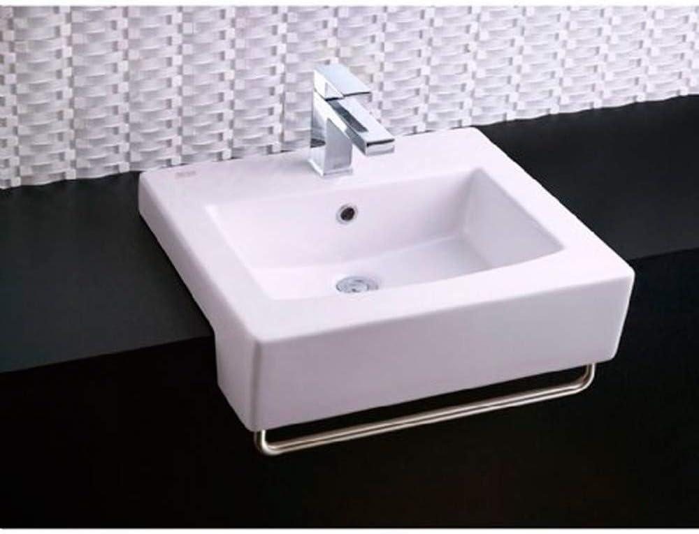 american standard 8412000.002 boxe semi- countertop sink towel bar