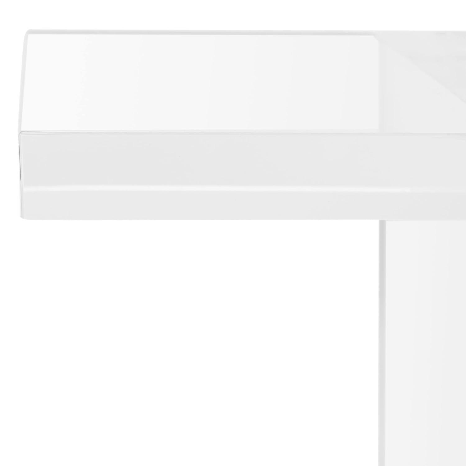 Jennabeth Clear Acrylic Rectangular Accent Table