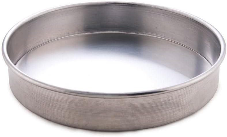 12-Inch Silver Aluminum Deep Pizza Pan