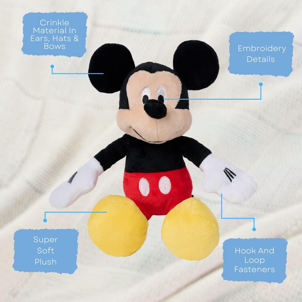 Disney Mickey & Friends Plush Doll Toy Hands Stick Together 6-Dolls 11"