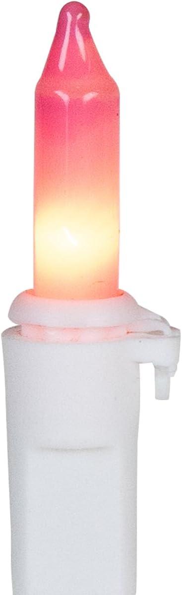 Northlight Pastel Mini Christmas Light Set - Multi-Color - 10' White Wire - 50ct