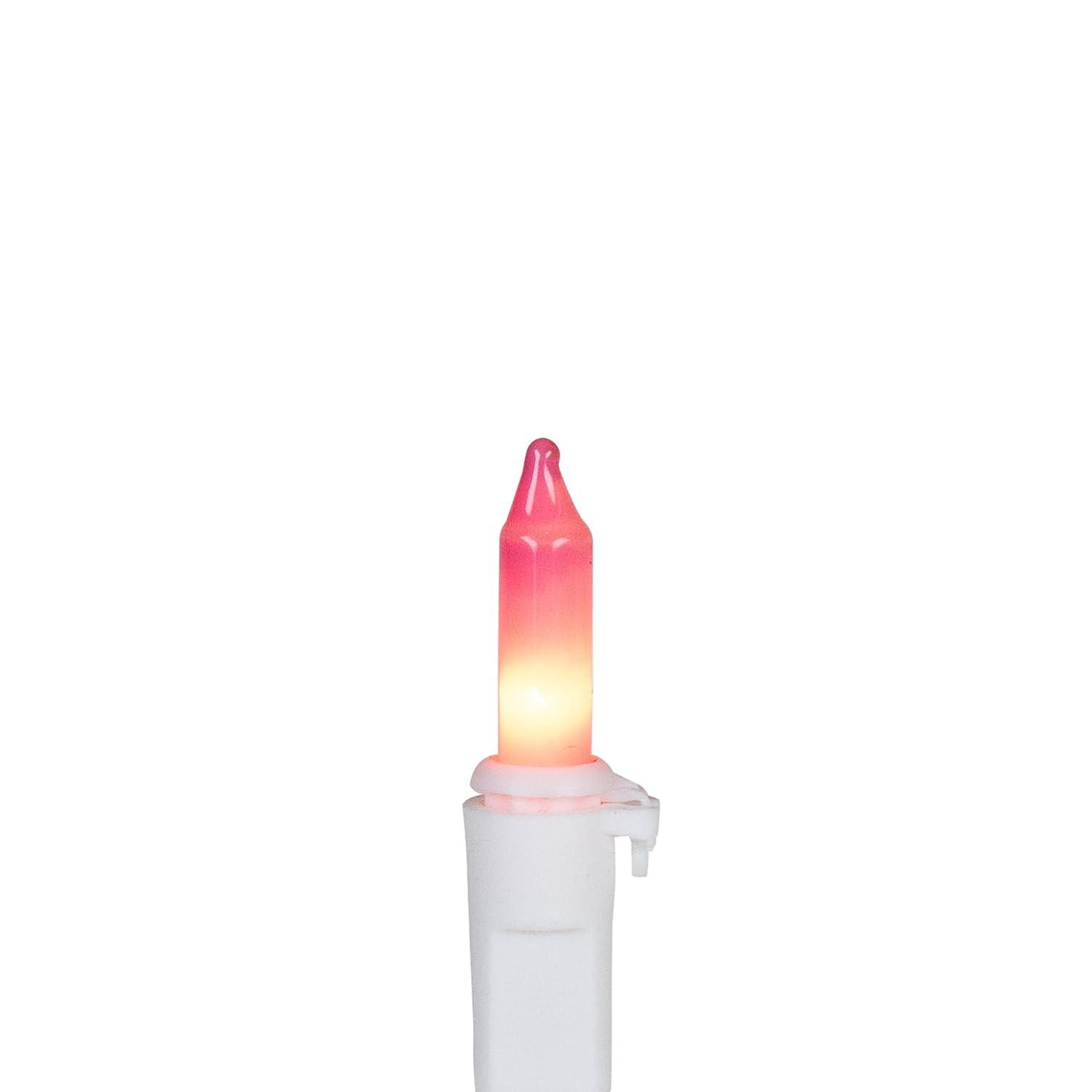 Northlight Pastel Mini Christmas Light Set - Multi-Color - 10' White Wire - 50ct