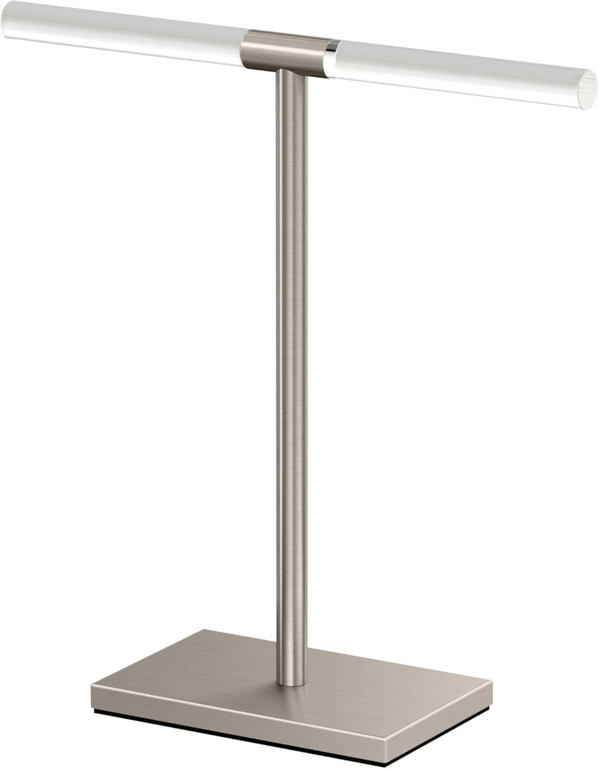 Freestanding Countertop Hand Towel Holder | 11.13"H x 10.50"W Weighted Base Towel Rack Stand