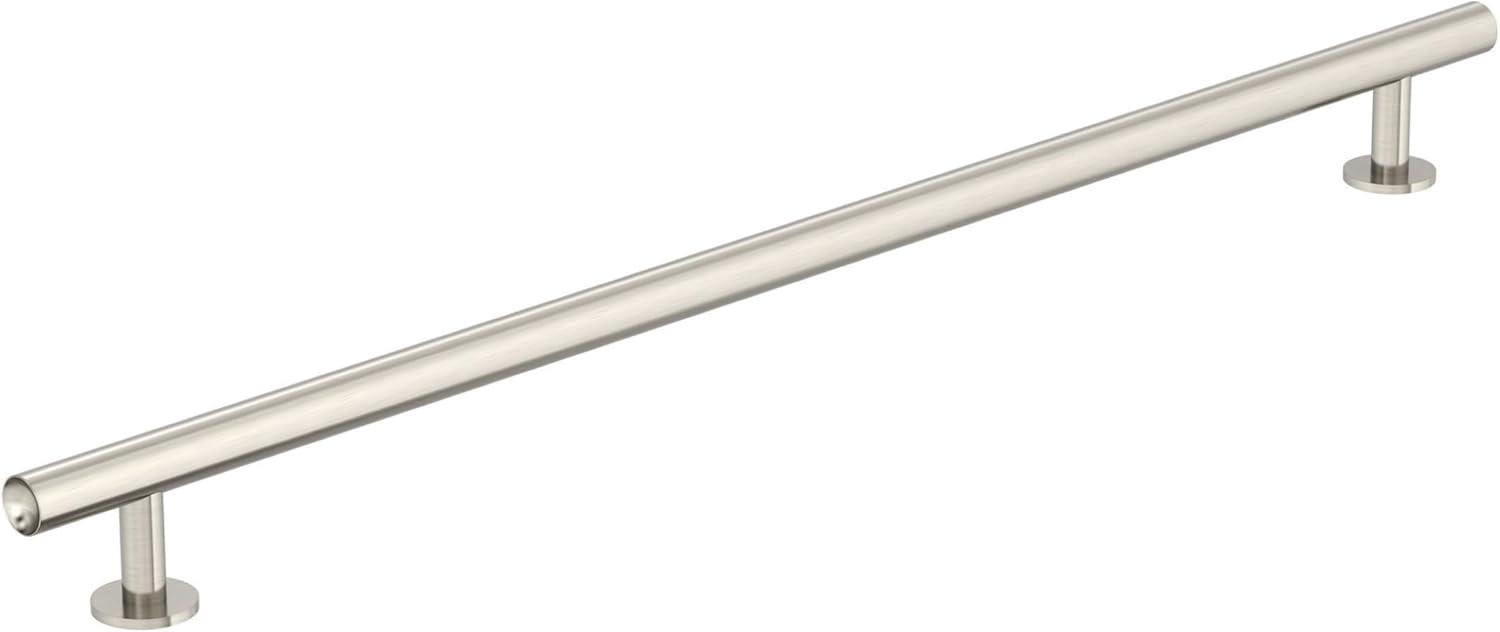 Amerock Radius 12-5/8 inch (320mm) Center-to-Center Satin Nickel Cabinet Pull