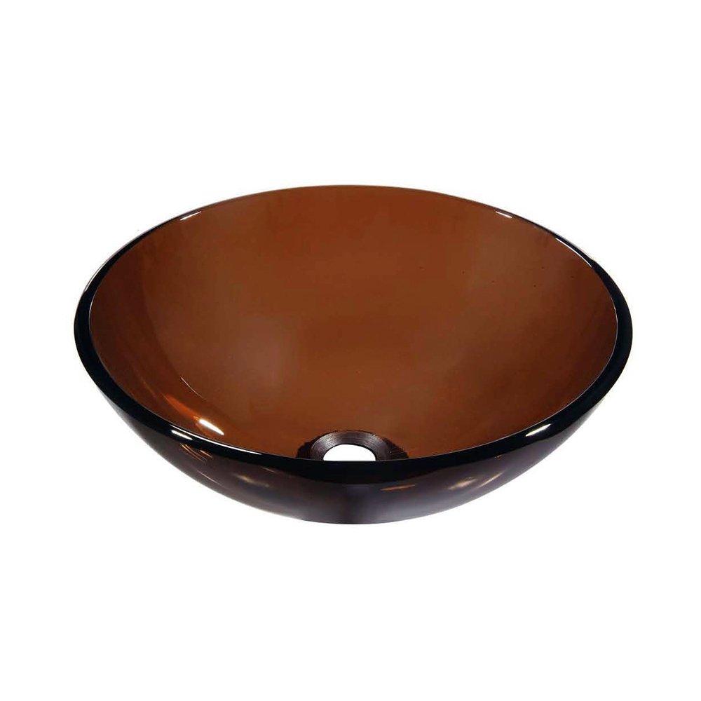 Dawn USA GVB84010RD Dawn USA 16.25'' Glass Circular Bathroom Sink