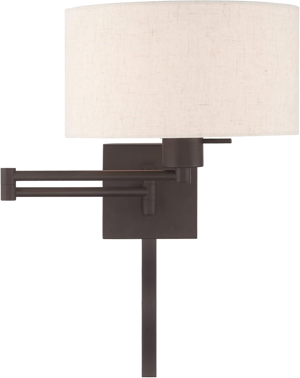 Kevyn Single Light Steel Dimmable Swing Arm Sconce