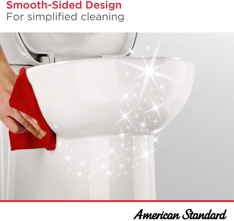 American Standard Town Square 1.28 Gallons GPF Elongated Comfort Height Floor Mounted Kit (Seat Included)