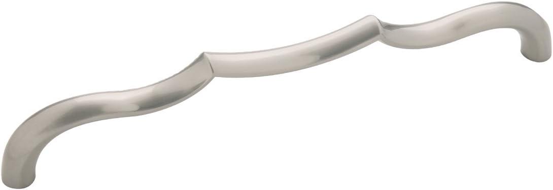 Satin Nickel 8" Transitional Cabinet Handle