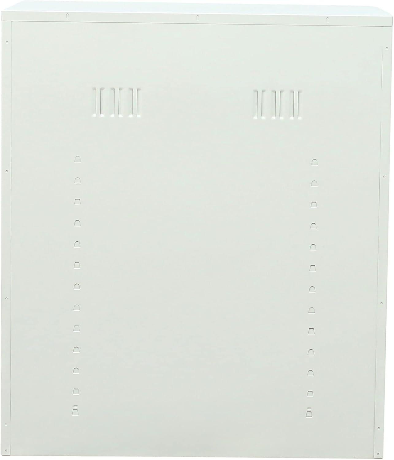 Alera® Assembled 42" High, 2 Shelf Storage Cabinet
