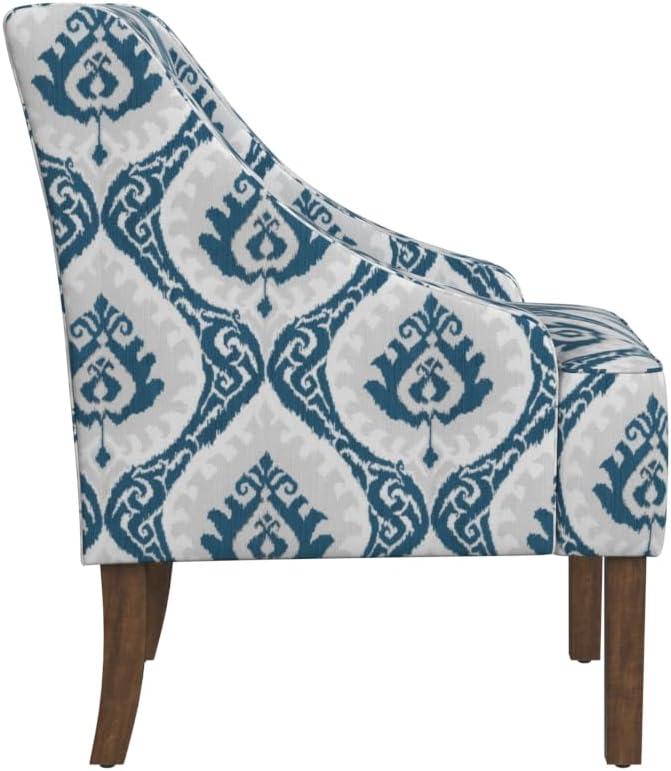 Classic Swoop Accent Armchair - HomePop