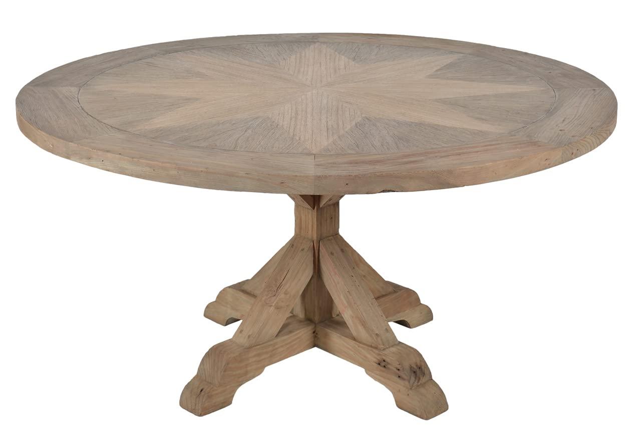 AFD Inverness Farmhouse 60'' Round Dining Table