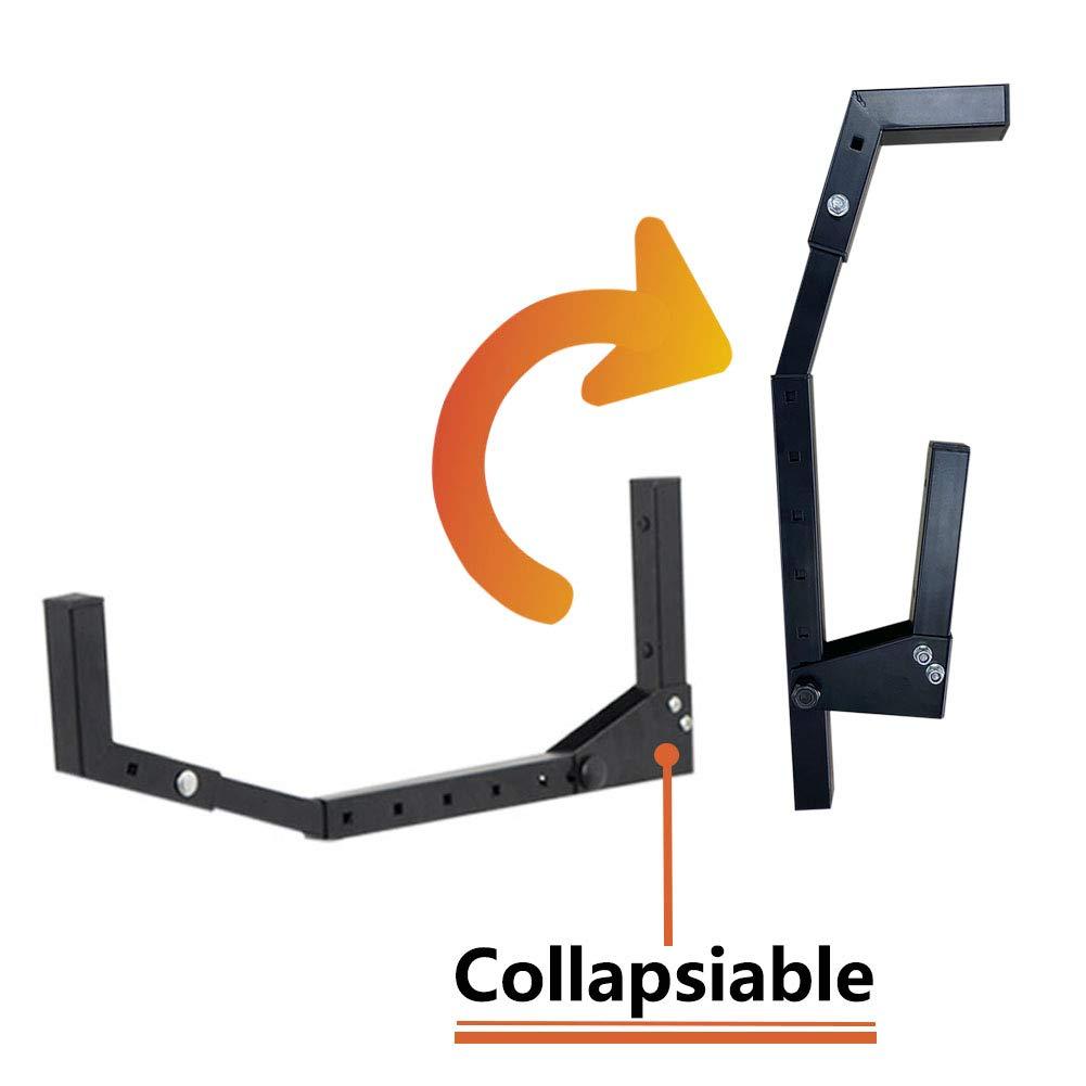 Wallmaster Kayak Storage Hooks Hangers, Adjustable Kayak Garage Storage Rack Wall Mount Heavy Duty Hooks for Canoe, Kayak, Paddle Board, Surfboard, Snowboard