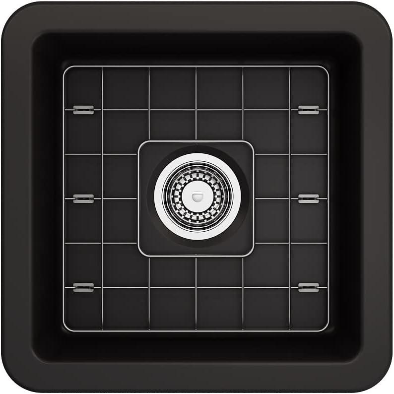 BOCCHI 18'' L Fireclay Kitchen Sink 1359-004-0120