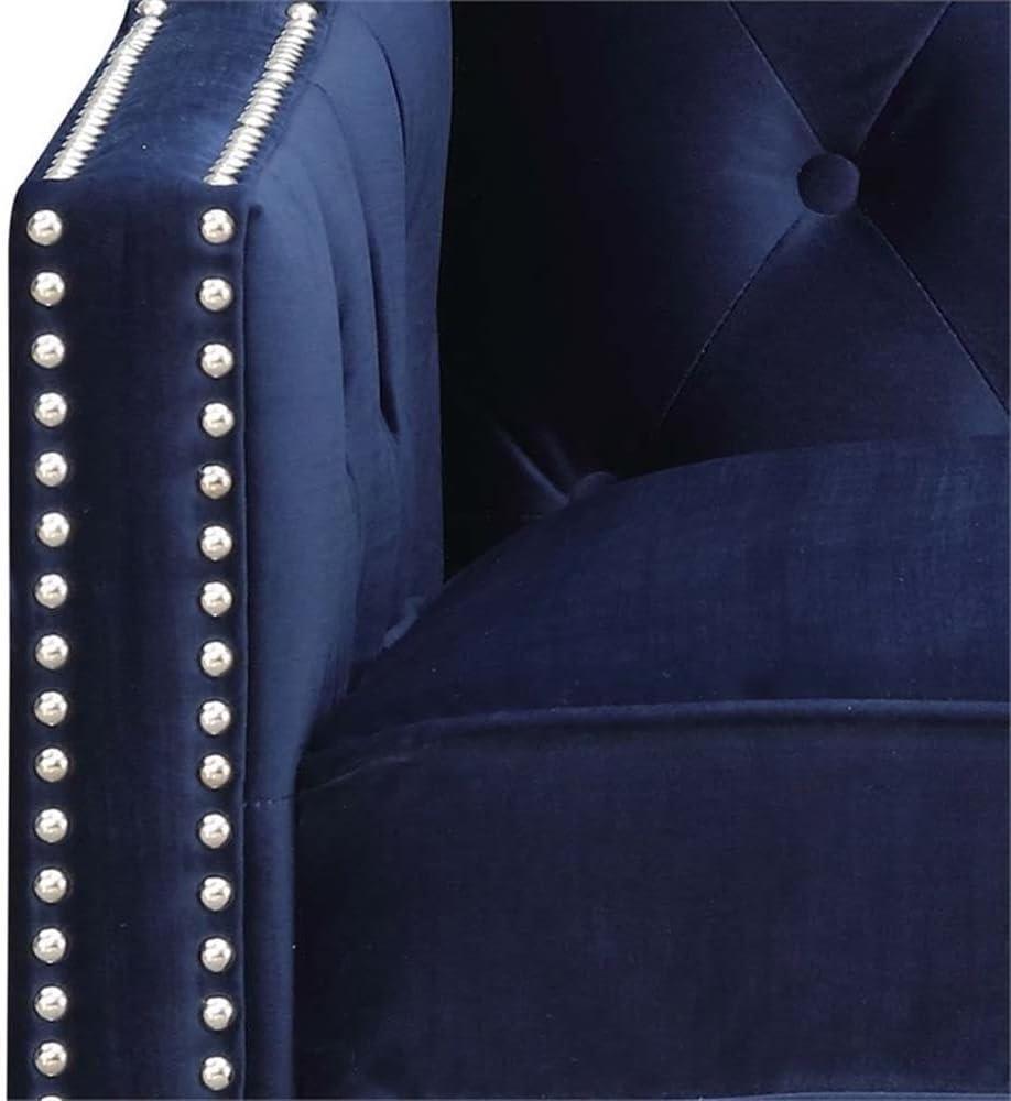 Picket House Furnishings Teagan Accent Chair, Navy