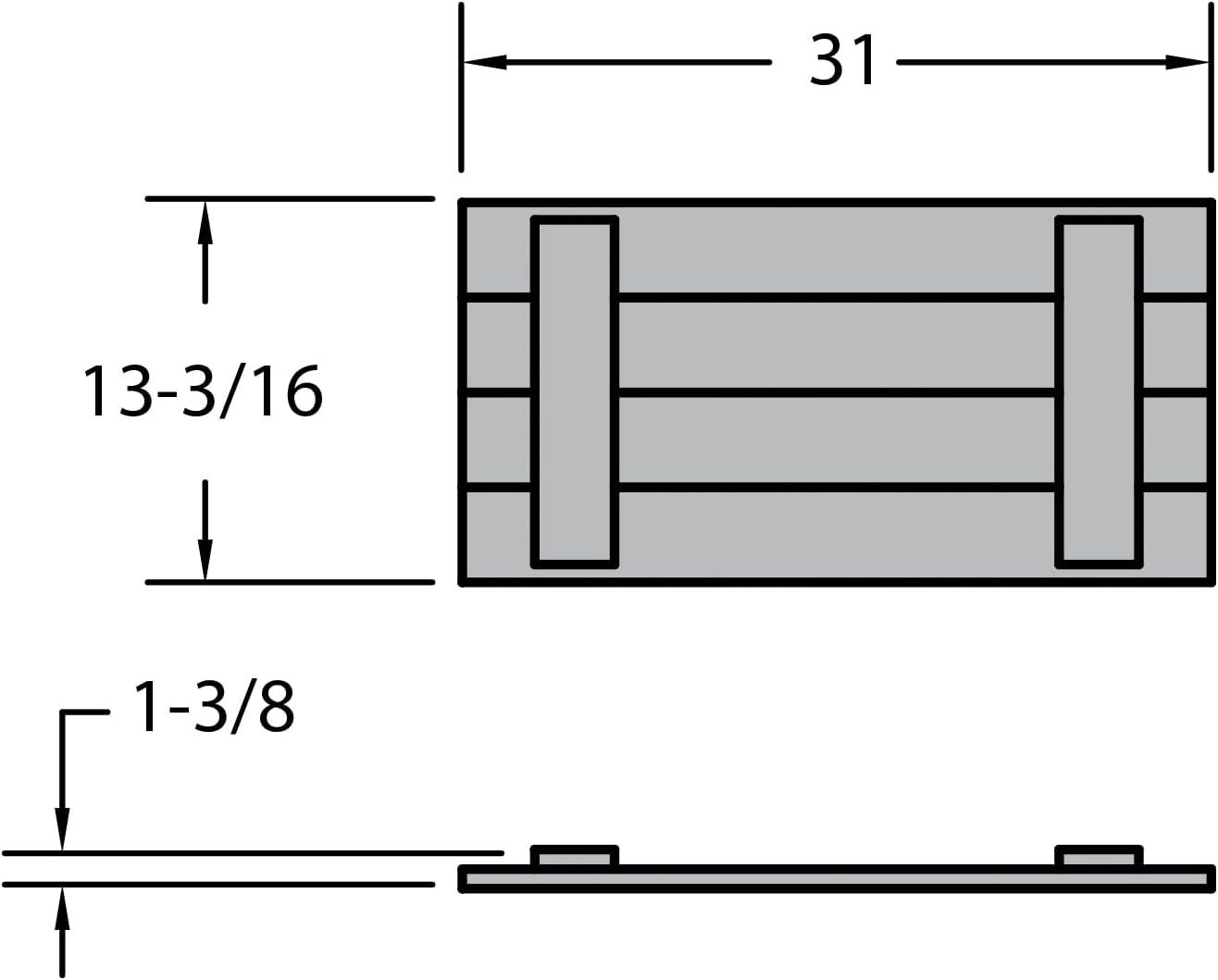 Highwood USA 13.2'' Board & Batten Shutters (Set of 2)