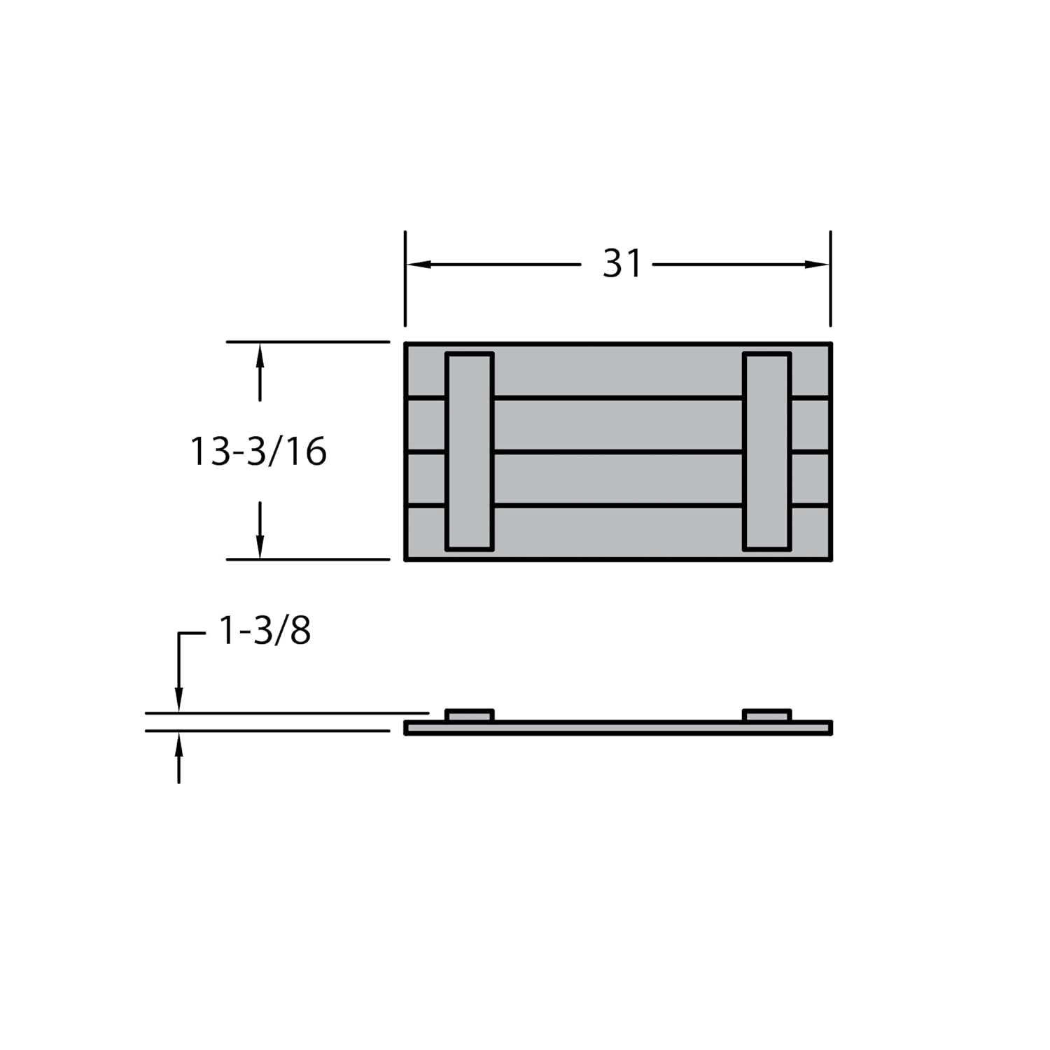 Highwood USA 13.2'' Board & Batten Shutters (Set of 2)
