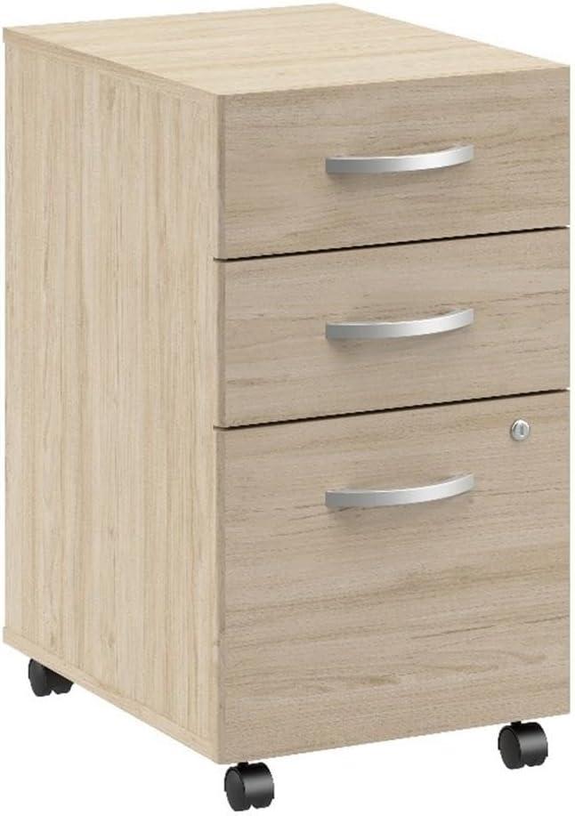 Bush Business Furniture Arrive 16'' Wide 3 -Drawer Mobile File Cabinet