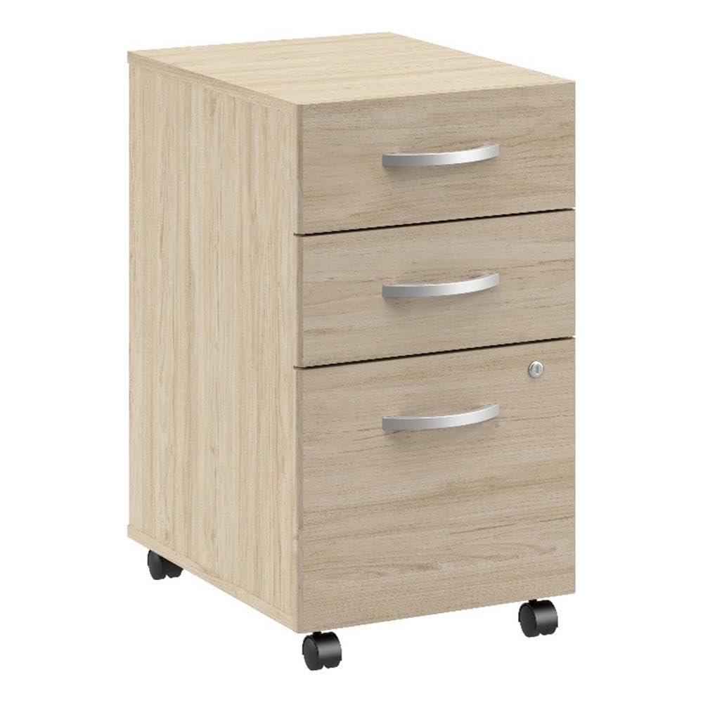 Bush Business Furniture Arrive 16'' Wide 3 -Drawer Mobile File Cabinet
