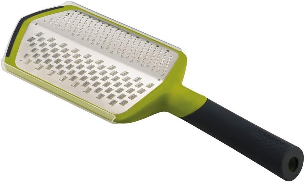 Green Stainless Steel 2-in-1 Twist Grater with Container