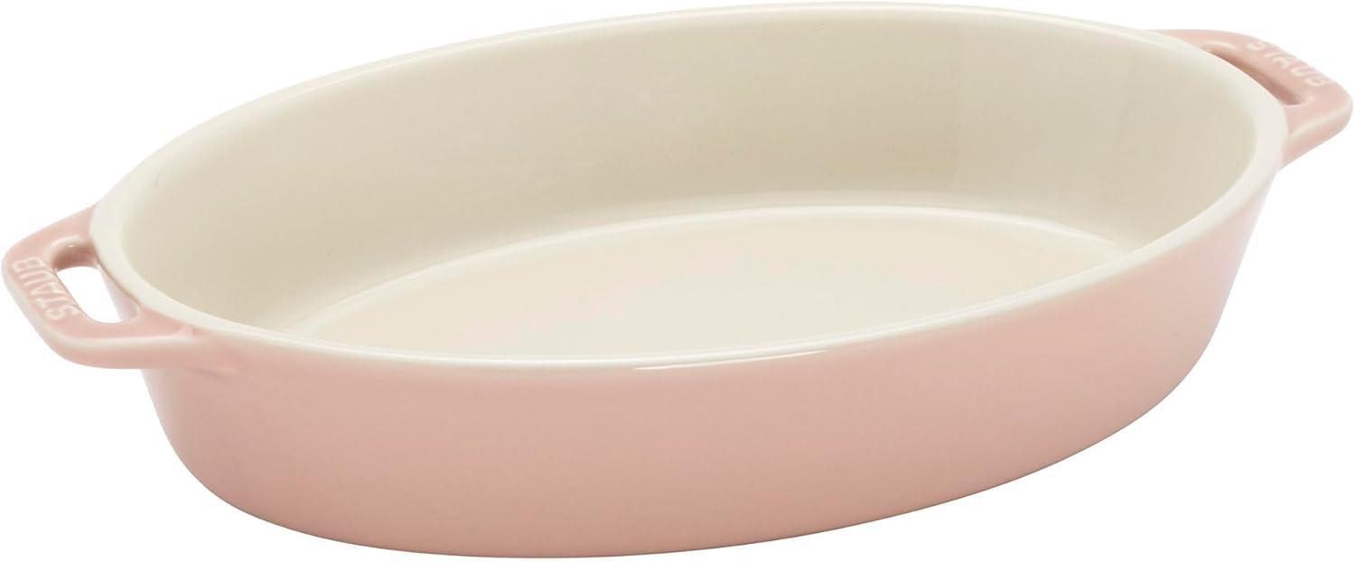 Staub Staub Ceramic 4-Pc Baking Pans Set, Casserole Dish With Lid, Brownie Pan,
