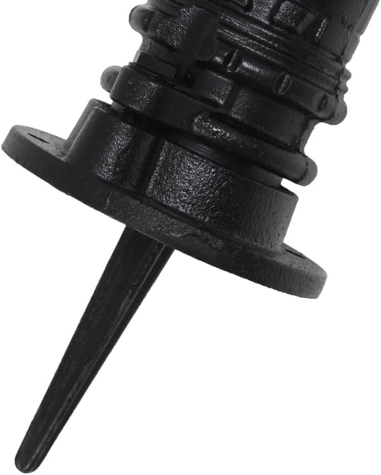 Black Cast Iron Manual Hand Water Pump with Stand for Outdoor Garden