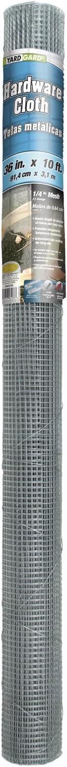YARDGARD 24-Inch by 10-Foot 1/4-Inch Mesh Hardware Cloth