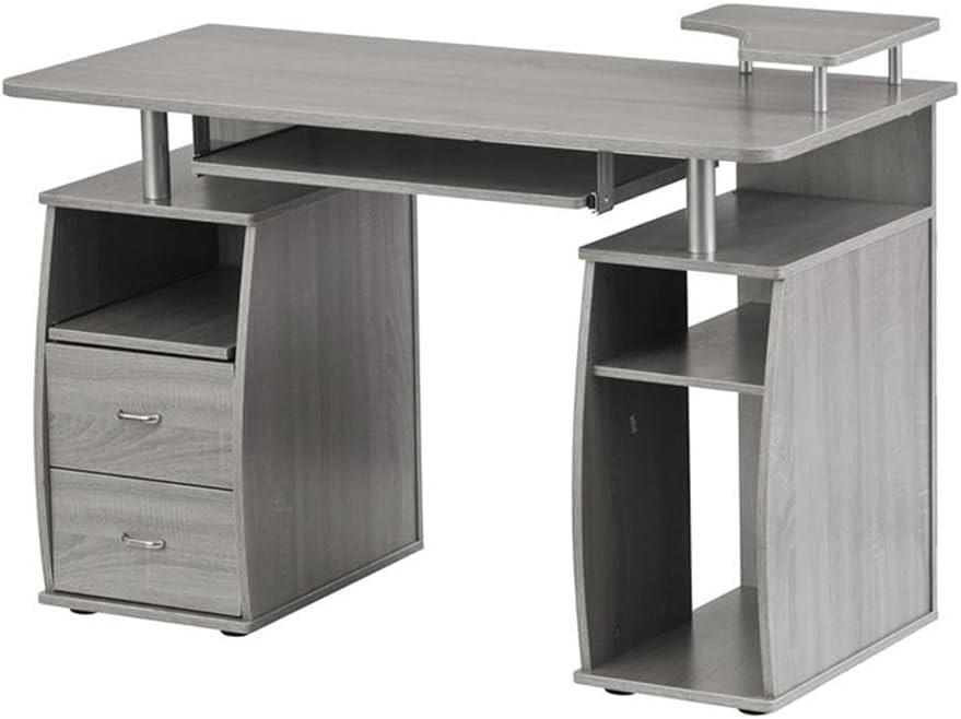 Hokku Designs Techni Mobili Complete Computer Workstation Desk With Storage