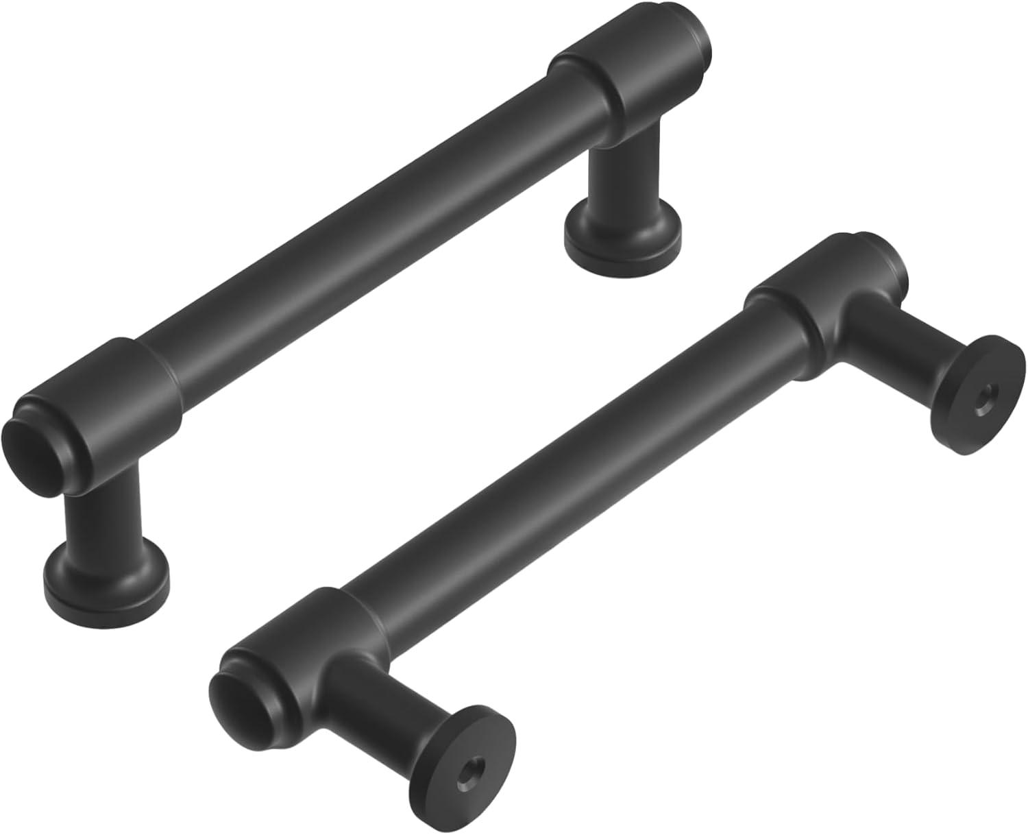 Piper Kitchen Handles, Solid Core Drawer Pulls for Cabinet Doors, 3-3/4" (96mm)