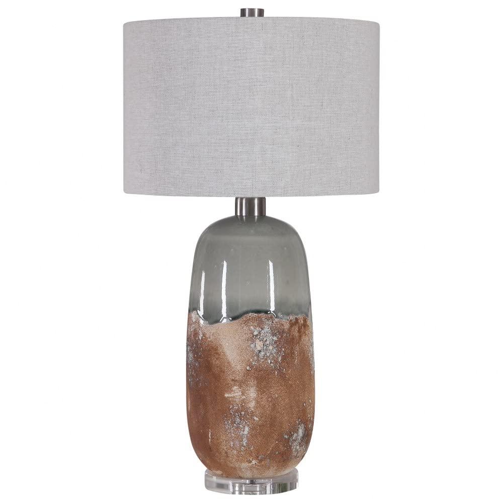 Uttermost Maggie 30 1/4" High Terracotta Rust Ceramic Vase Table Lamp