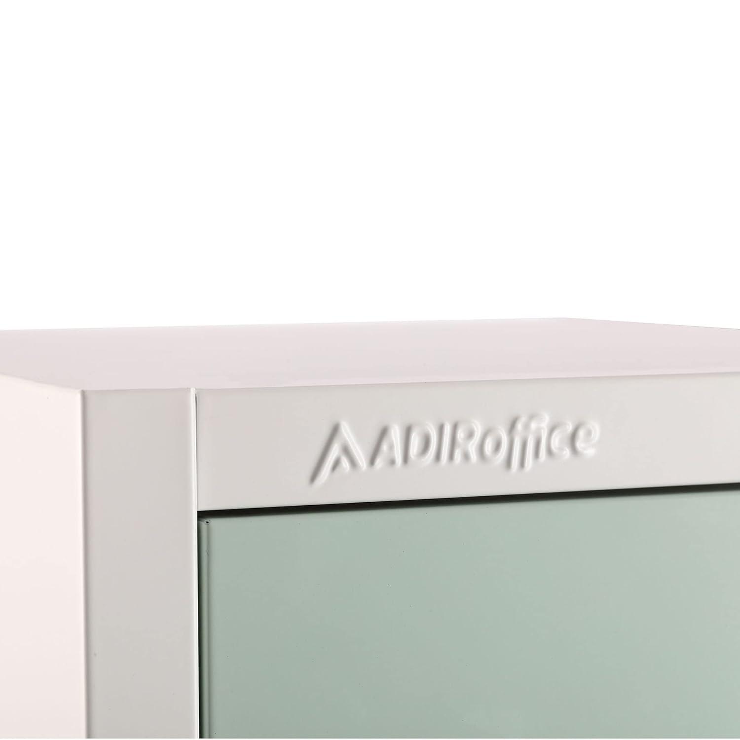 AdirOffice 12'' Wide Steel 1-Tier School and Gym Locker