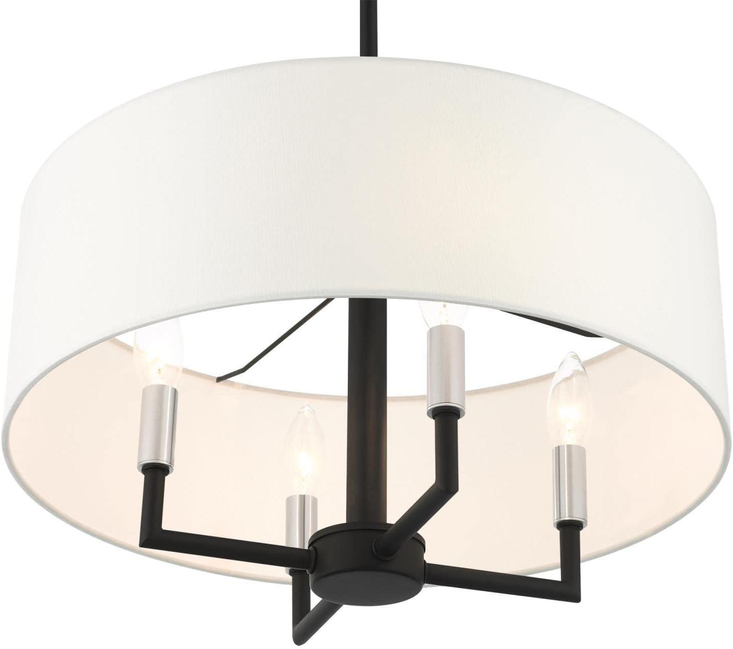 Livex Lighting Meridian 4 - Light Pendant in  Black