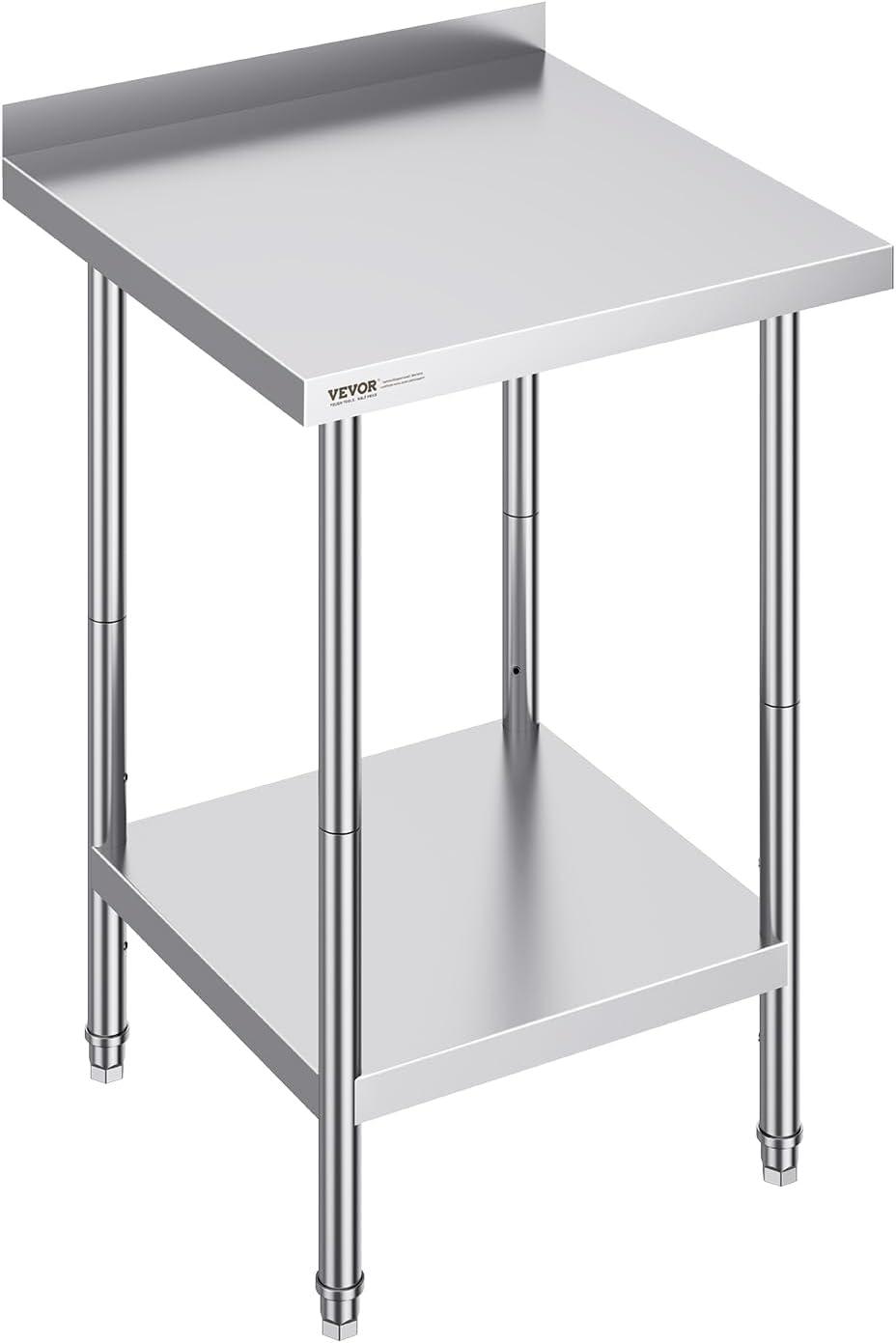 Wrought Studio™ Stainless Steel 24'' L x 24'' W x 36'' H Work Table