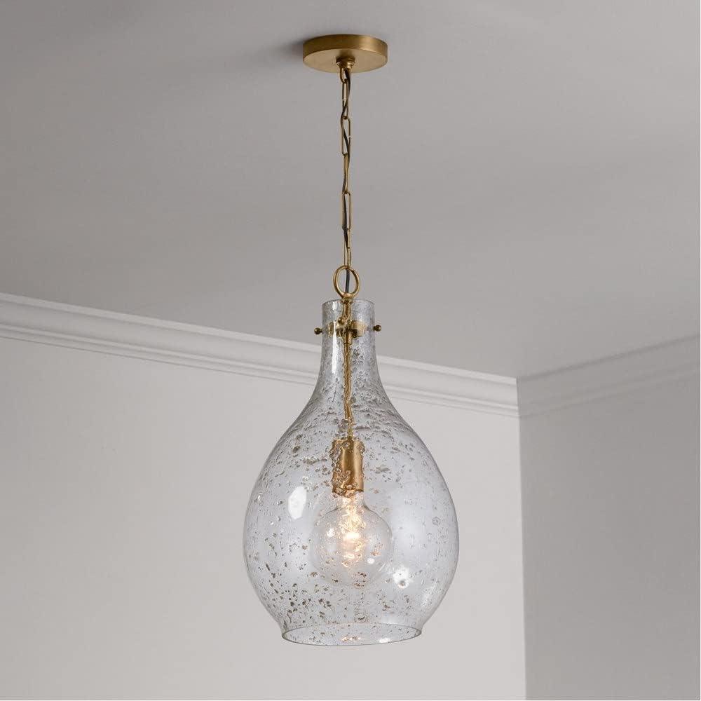 Capital Lighting 333813-472 1 Light 21-1/2" Tall Pendant - Patinaed Brass