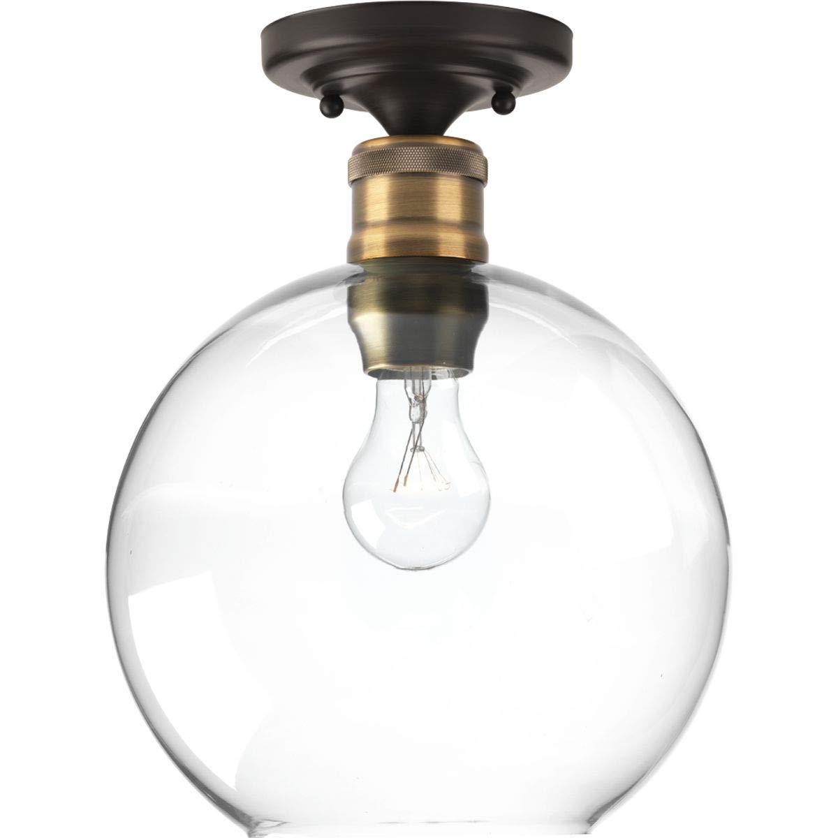Progress Lighting - One Light Flush Mount - Close-to-Ceiling - Hansford -