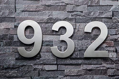 HASWARE 6" H Metal Floating House Number