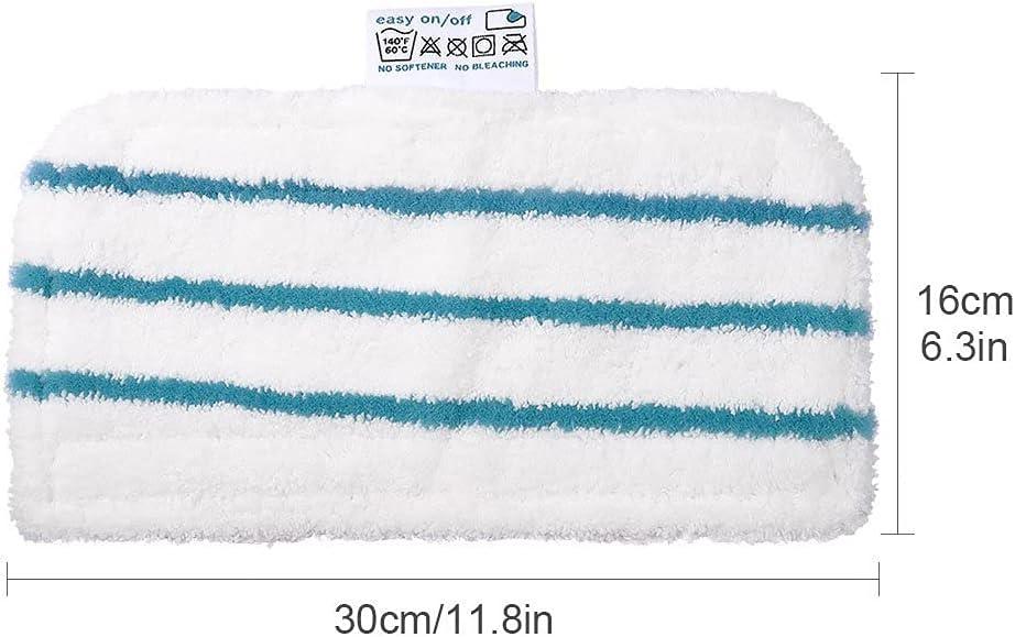 Guckmall Fiber Steam Mop Pads for All Steam Mops (5 Pack)