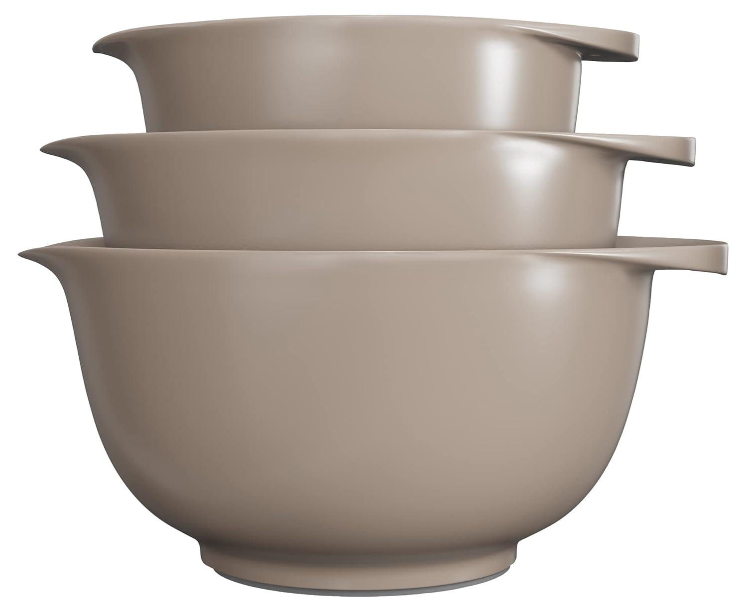 Victoria Humus Melamine 3-Piece Mixing Bowl Set