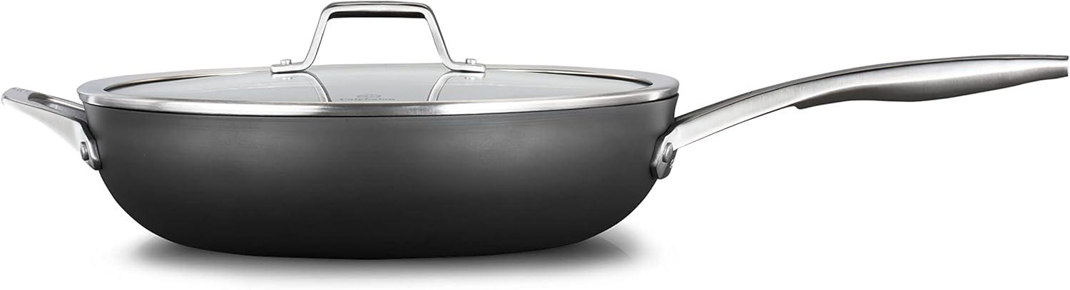 Calphalon ® Premier Non-Stick Mineral Shield 13" Deep Skillet with Lid