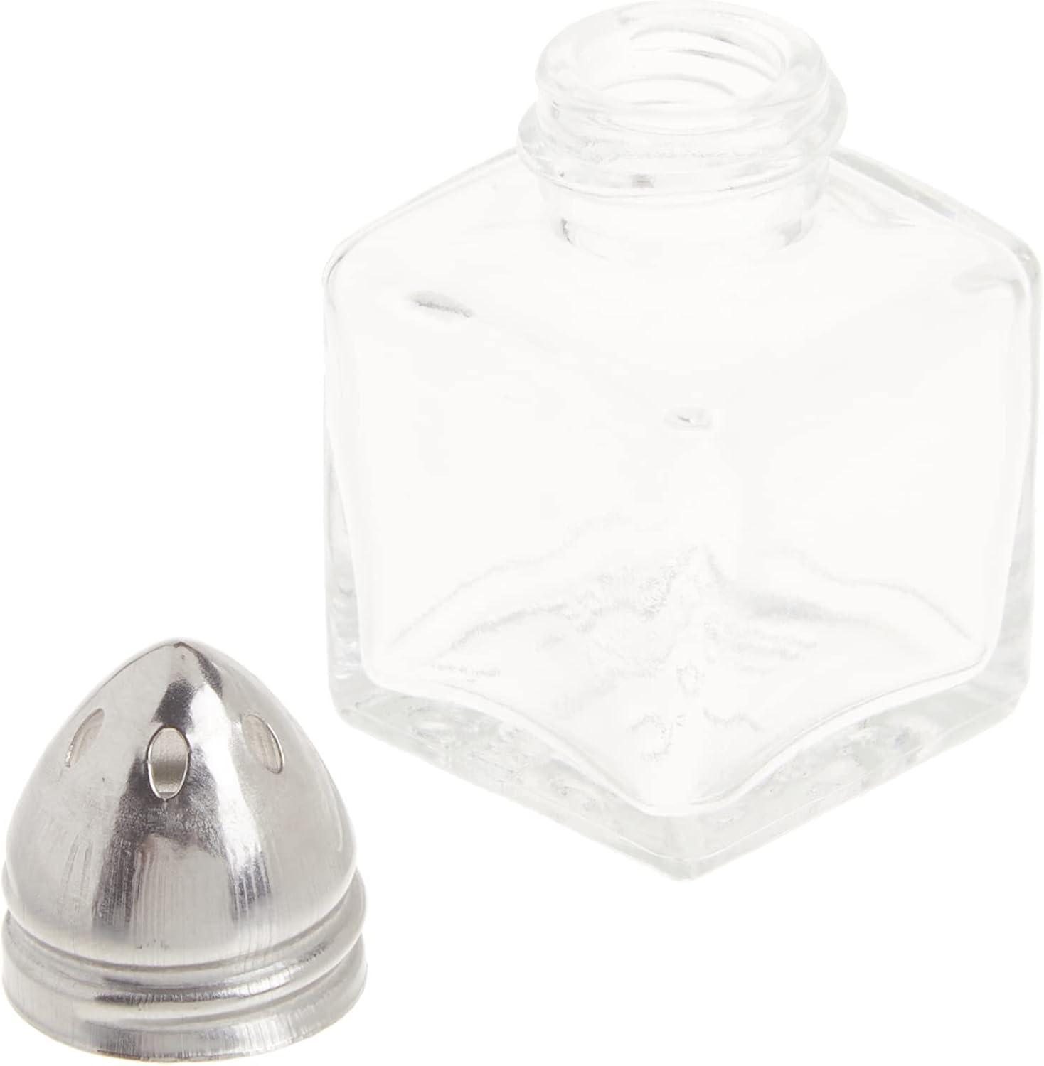 American Metalcraft 1/2 oz. Glass Salt & Pepper Shaker (75875)