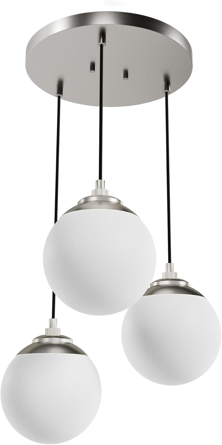 Hepburn 3 - Light Cluster Globe Pendant