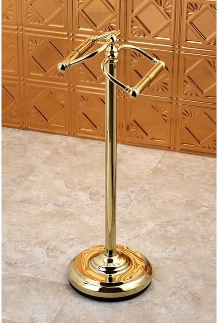 Kingston Brass Vintage Freestanding Double Roll Toilet Paper Holder