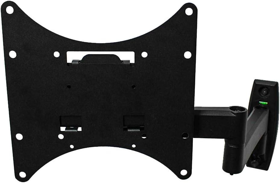 Black Adjustable Wall and Ceiling TV Mount for 50" Screens