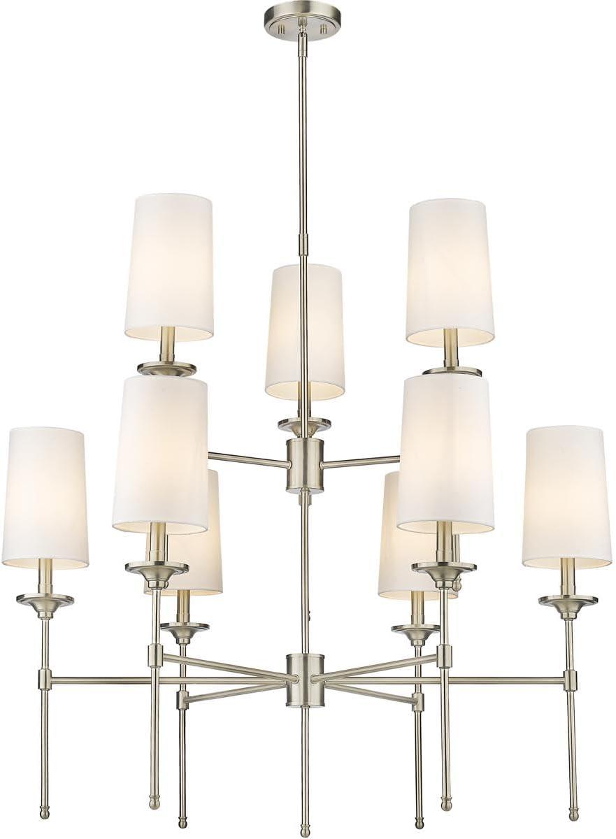 Hayse 9 - Light Dimmable Tiered Chandelier