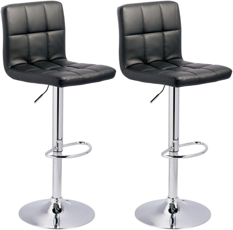 Signature Design by Ashley Bellatier Tall Swivel Barstool Black: Adjustable, Upholstered, Metal Frame